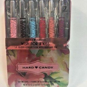 Hard Candy 6 Daring Lip Glosses‎ Wish For a kiss chapstick